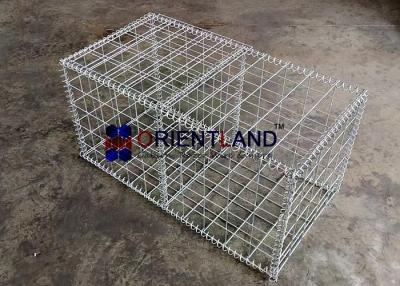 China 4mm Hdg Gabion Welded Wire Mesh Baskets Front Yard Landscape Wall for sale