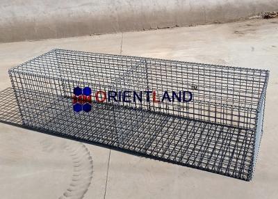 China Commercial Pvc Coated Welded Wire Mesh Gabion Box Artistic Decorations 2m*0.5m*0.5m for sale