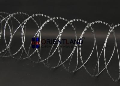 China Bto-22 Security Razor Wire Barbed Tape Concertina Hot Dipped for sale