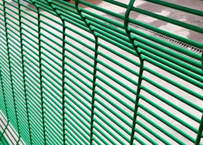 China PVC Coated 358 Anti Climb Mesh Anti Climb Prison Mesh Fencing 8 Gauge for sale