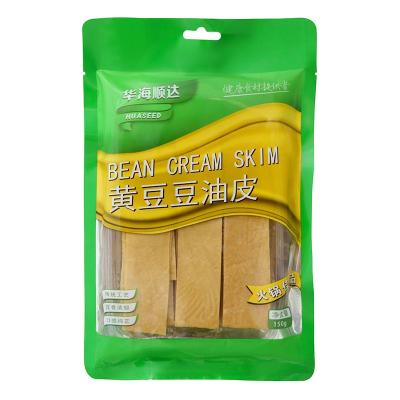 China HUASEED Direct Wholesale Standard Large Bean Cream Skim For Hot Pot Cooking 6942333701510 for sale