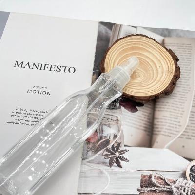 China New Design Food Grade Universal Plastic Alcoholic Plastic Bottle Spray Transparent PET Spray Bottle With Pump Cap Sprayer for sale