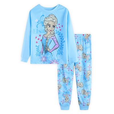 China Wholesale Breathable 2021 Baby Footie Pajamas Girls Pajamas Summer Set Custom Printed Pajamas Set for sale