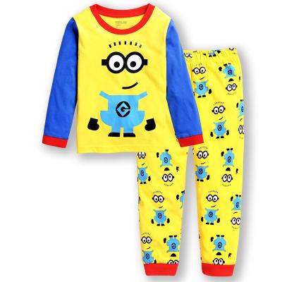 China Breathable Colorful Cotton Pajamas Boy Cartoon Pajamas Boy Pajamas for sale