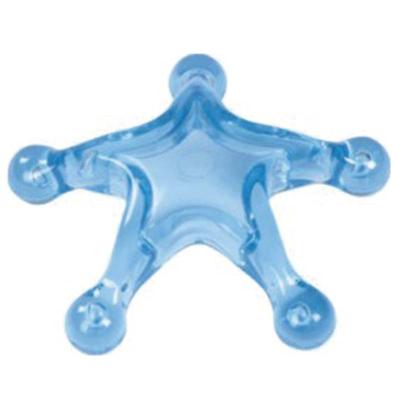 China Non-Toxic Mini Body Muscle Relax Plastic Starfish Shape Mini Hand Massager for sale