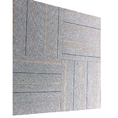 China Square Splicing Hotel Bedroom Office Building Rugs Factory Direct Stain Resistant Office Supply Full Square Single Carpet for sale