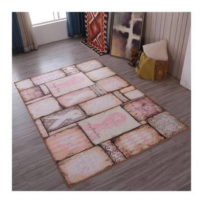 China Rug design islamic prayer blanket washable living room ultra soft Persian non-slip blankets dropshipping for sale