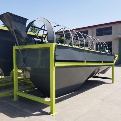 China Rotating Sieve Compost Trommel Vibrating Screen Drum Screen Fertilizer Machine for sale