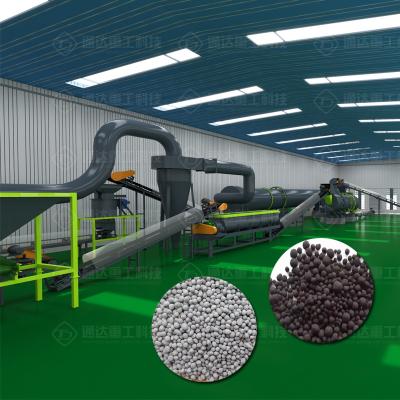 China Poultry Manure Organic Fertilizer Production Line Fertilizer Making Production Line ﻿ for sale