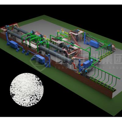 Chine Ligne de production de granulés d'engrais organiques pour la machine à granulés de fumier de poulet à vendre