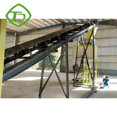 China Industrial Belt Conveyor Mobile Belt Conveyor Organic Fertilizer Conveyor Belt Equipment for sale