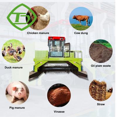 China Crawler Compost Making Machine Recycle Equipment For Composting Machine for sale