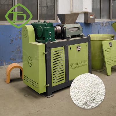 China Round Granule Powder Npk Fertilizer Granule Making Machine Double Roller Press Granulation Equipment for sale