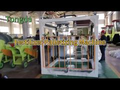 Fertilizer Auto Palletizer Automatic Pallet Stacker 500-1500 Bag/H