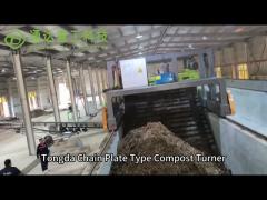 Chain Plate Type Compost Turner