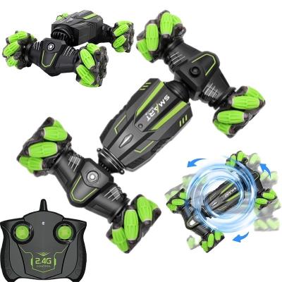 Chine Best Christmas Gift 360 Rolling Remote Control 4WD Double Sided Extreme RC Twister Stunt Cars For Children Kids Sale à vendre