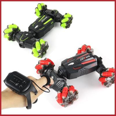 China New Toy 2021 Gesture Sensing RC Cars Hobby High Speed Tipping Twister Stunt Car Hand Induction control Car Gift Items for sale