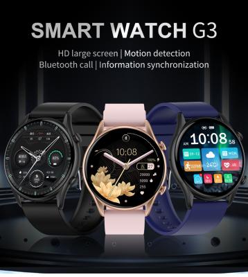 China Hot Selling High Quality G3 Bluetooth Call Smart Watch With 1.32 inch big screen for sale