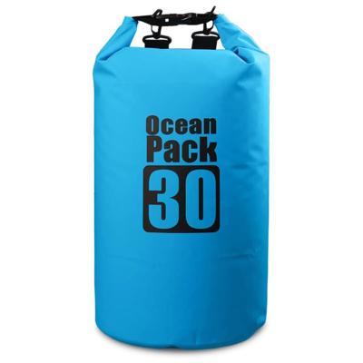 China 250D-500D PVC or Polyester Fabrics Recycled Custom Design Waterproof Storage PVC Dry Bag Lightweight Dry Bag Backpack for Diving Swimming for sale