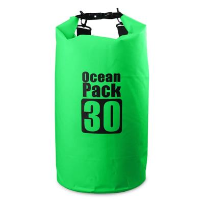 China Custom Swimming Camping PVC 2L 5L 10L 15L 20L 25L 30L PVC Fabrics 250D-500D Or Polyester Floating Dry Bag Ocean Pack Waterproof Backpack for sale