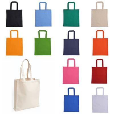 China 100% Eco-Friendly Wholesale Fashions Recycle Custom Printed Women Blank Shopping Organic Cotton Canvas Tote Bag With Logo for sale