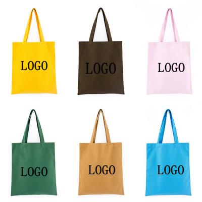 China 100% High Quality Promotional Single Cotton Tote Hot Selling RPET Canvas Shopping Bags From Eco-Friendly Online Store for sale