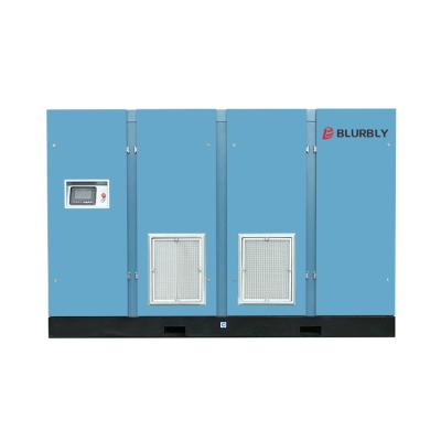 China Lubricated Oil-injected Small Industrial Screw Air Compressor For Coating for sale