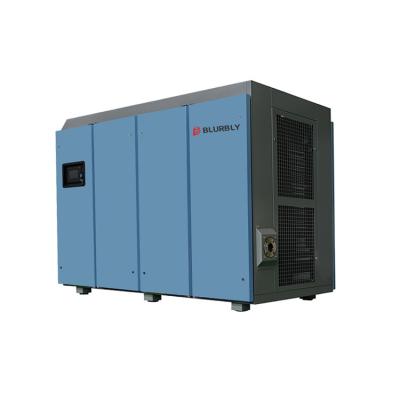 China Oil-free 5.5KW/7.5HP Industrial Silent Oil Free Water Injected Lubrication Air Compressor for sale