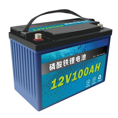 China Toys Best Seller Prismatic Power Battery For RV Solar System Yacht Golf Car 12v 100Ah LiFePO4 Cells for sale