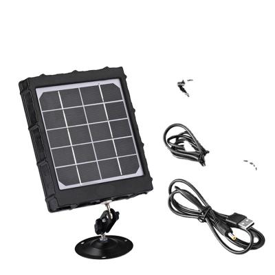 China Solar Power System Trail Camera 8000mAh Solar Panel Charger Kit Without Power 5V 6V 9V 12V Capacity Charging All Wildlife Hunting Cameras for sale