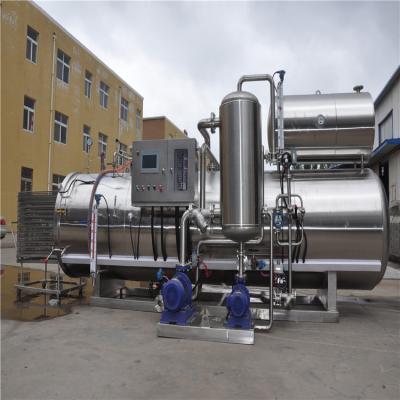 China food & Beverage Factory Jar Machine Sterilization Device Machine Spray Sterilizer for Bottles and Cans for sale