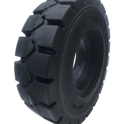 China Industry newest solid forklift tires 650-10 high quality tiresRubber solid forklifts for sale