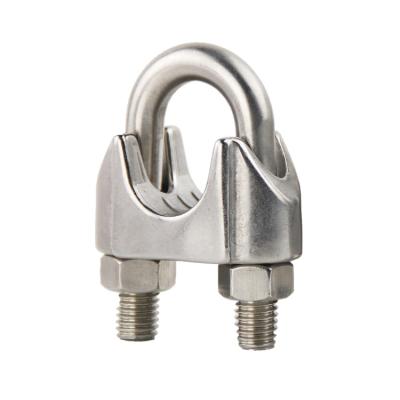 China Wholesale 316 Stainless Steel Good Quality Wire Rope Clip for sale