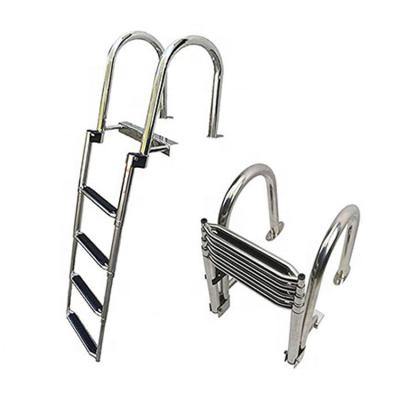 China 316 Stainless Steel 316 Stainless Steel Pool Ladder Boat Yacht Steps for sale