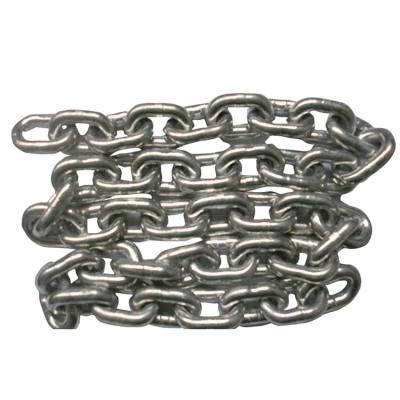 China Heavy Duty Carbon/Alloy/Stainless Steel DIN 766 Steel Link Chain Wholesale Price Short Chain for sale