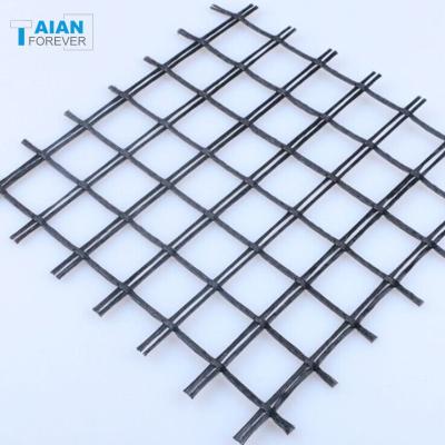 China Fiberglass Material China Earth Fiberglass Geogrid Price for sale