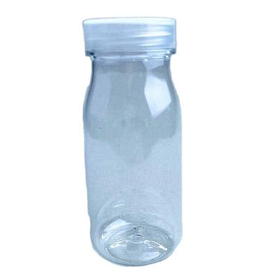 China 200ml Empty Plastic Beverage Yogurt Bottle PET Coffee Bottle , Water Drink Beverage Juice Bottle BPA Free for sale