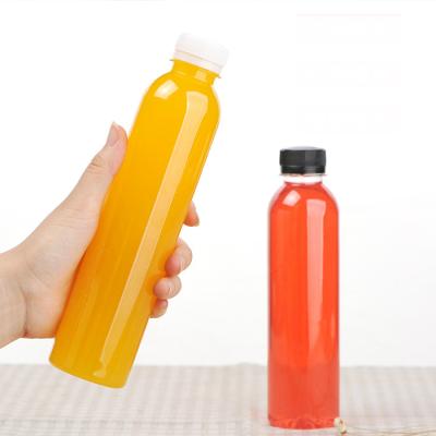 China Bottom Cheapest Juice Packing Bottle 500ml PET Bottles Plastic Beverage Bottle Ambient for sale