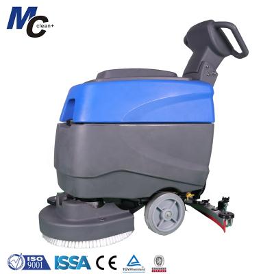 China Popular Hotels C460SE Style Compact Walk Behind Floor Scrubber Wire Version for sale