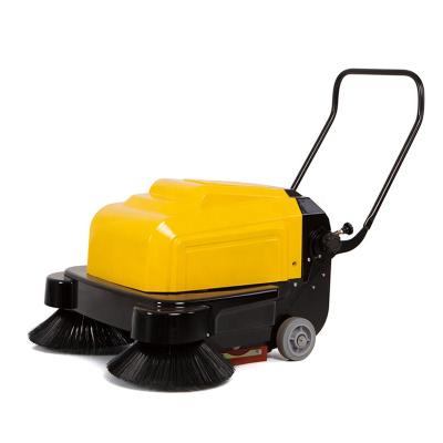 China Hotels S800N Battery Version Automatic Hand Push Machine Floor Cleaning Sweeper For Workshop Warehouse for sale