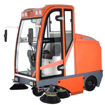 China PB210 Hotels Large Capacity Floor Sweeper Battery Operated All Enclosed Floor Cleaning Machine for sale