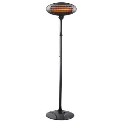 China Hot Selling Stocked 2000W Outside Vertical Infrared Garden Electric Outdoor Patio Heater for sale