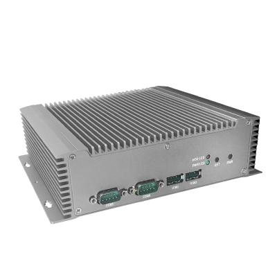 China Intel Thin Client Industrial Cheap Computer Mini Fanless Desktop PC For Windows for sale