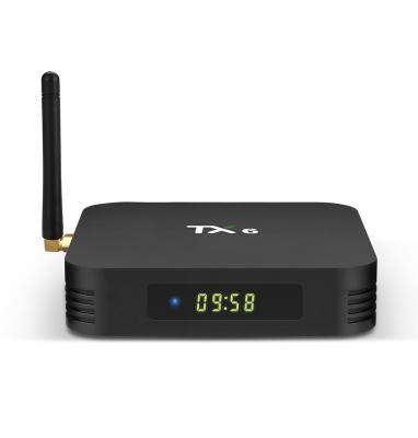 China Newest OEM/ODM Factory Price H6 TV Box TX6 Quad Core Android 9.0 Tanix Tx6 Internet Allwinner H6 Android TV Box for sale