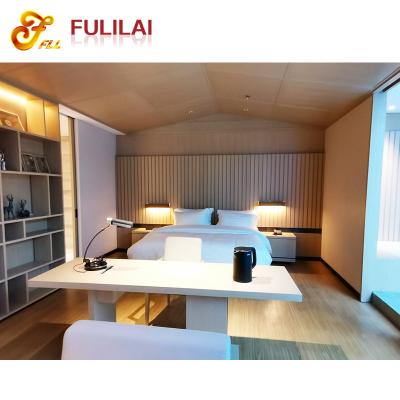 China Guangdong Contemporary Furniture Factory Supply New Modern Hotel Design Bedroom Sets for sale