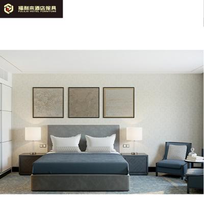 China Fireproof Modern Wooden 3 Star Bedroom Hotel Furniture For Sale for sale