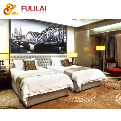 China PANEL Modern Hotel Furniture / Bedroom Set For Five Stars (FLL-002) for sale