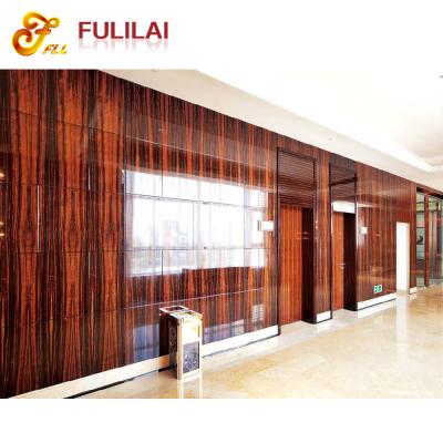 China modern & style luxury hotel decorative wooden 3d wall panel for sale