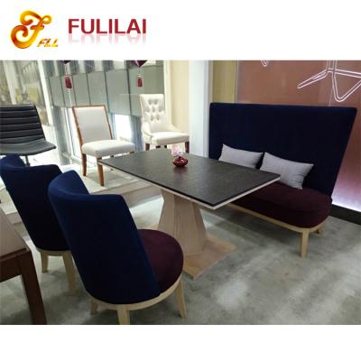 China Solid Wood Customized Design Cafe Restaurant Wooden Furniture For Sale for sale