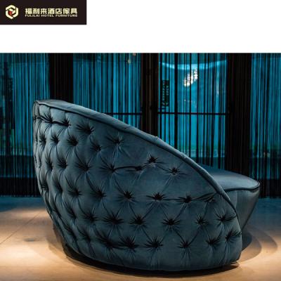 China Foshan Hotel Contemporary Fabric Furniture Beautiful Contemporary Sofa for sale